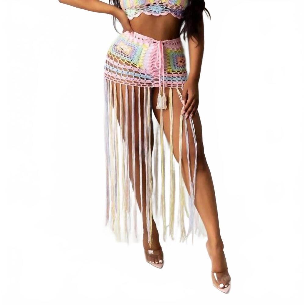 NEW HOT & DELICIOUS tulum crochet set in multi